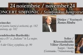 Concert simfonic 24 noiembrie, Filarmonica de Stat