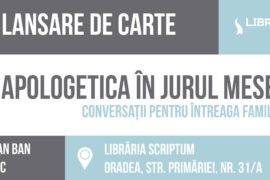 Lansare de carte: Apologetica în jurul mesei