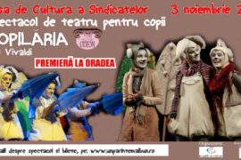 Spectacol de teatru: Copilaria lui Vivaldi - Teatrul Odeon Bucuresti, Casa de Cultura a Sindicatelor Oradea