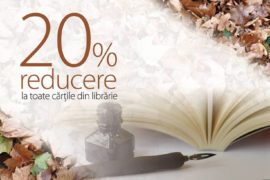 Reduceri la toate cărțile din librăria Humanitas