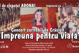 Concert caritabil alături de Corul Adonai și Paula Seling