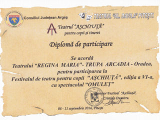 Festivaluri de poveste la care a participat Trupa Arcadia