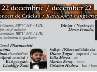 Concertele simfonice din luna decembrie