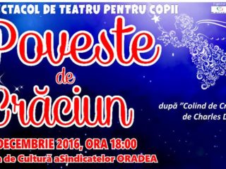 Teatrul Coquette vine la Oradea cu o Poveste de Crăciun