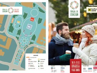 Târg de Crăciun în Piața Unirii și la Cetatea Oradea