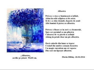 Baladă pentru albastru de Alina Pocian