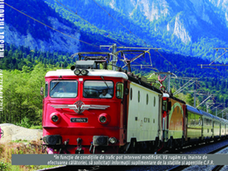 Mersul Trenurilor de Călători 2016 - 2017
