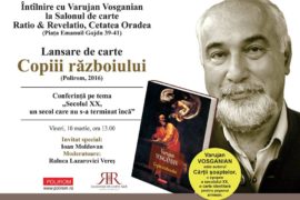 Întâlnire cu Varujan Vosganian la Salonul de carte R&R Cetate - Oradea