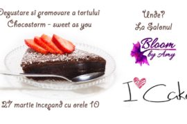Degustare și promovare tort Chocostorm - Oradea