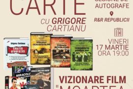 Multiplă lansare de carte cu Grigore Cartianu - Oradea
