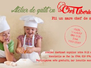 Atelier de gătit cu Chef Tiberius