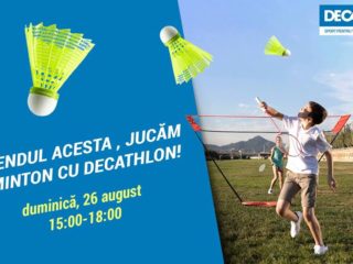 Weekendul acesta , jucam badminton cu Decathlon !