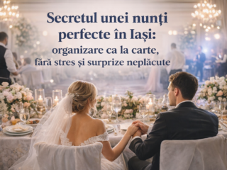 Cum te ajuta o sala de nunti bine organizata sa reduci stresul in ziua evenimentului