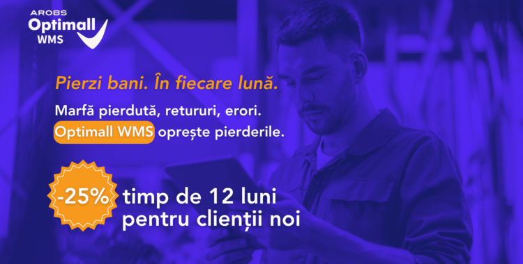 În perioade de scumpiri, erorile din depozit devin și mai costisitoare. Află cum te ajută Optimall WMS să ai control complet asupra depozitului