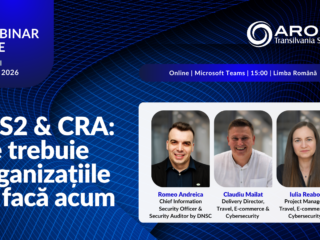 AROBS organizează webinarul NIS2 & CRA: Ce trebuie să facă organizațiile pentru conformitate
