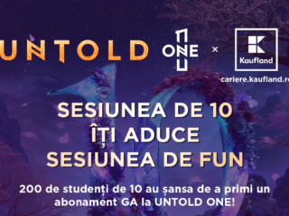 200 de studenți cu media 10 în sesiunea de vară vor primi abonamente General Access gratuite la UNTOLD ONE